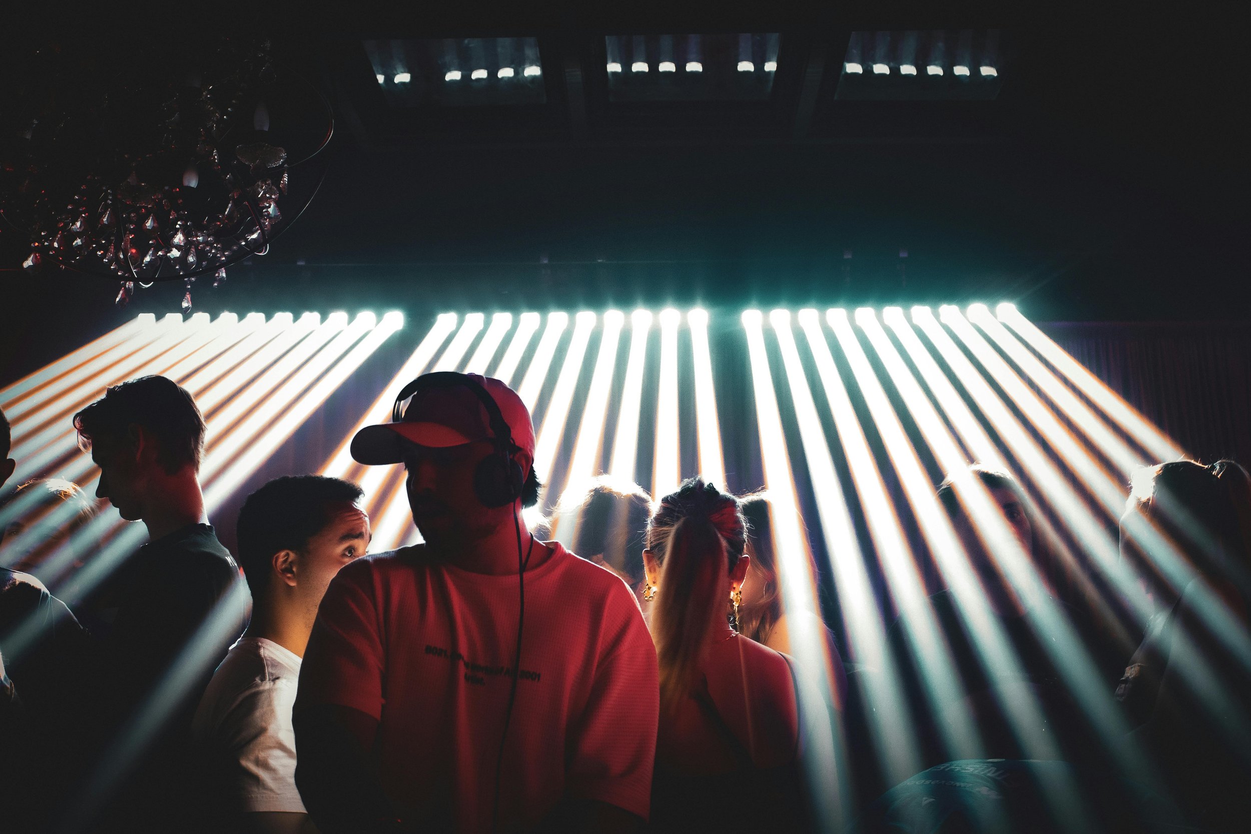 DJ equipment rental at live event